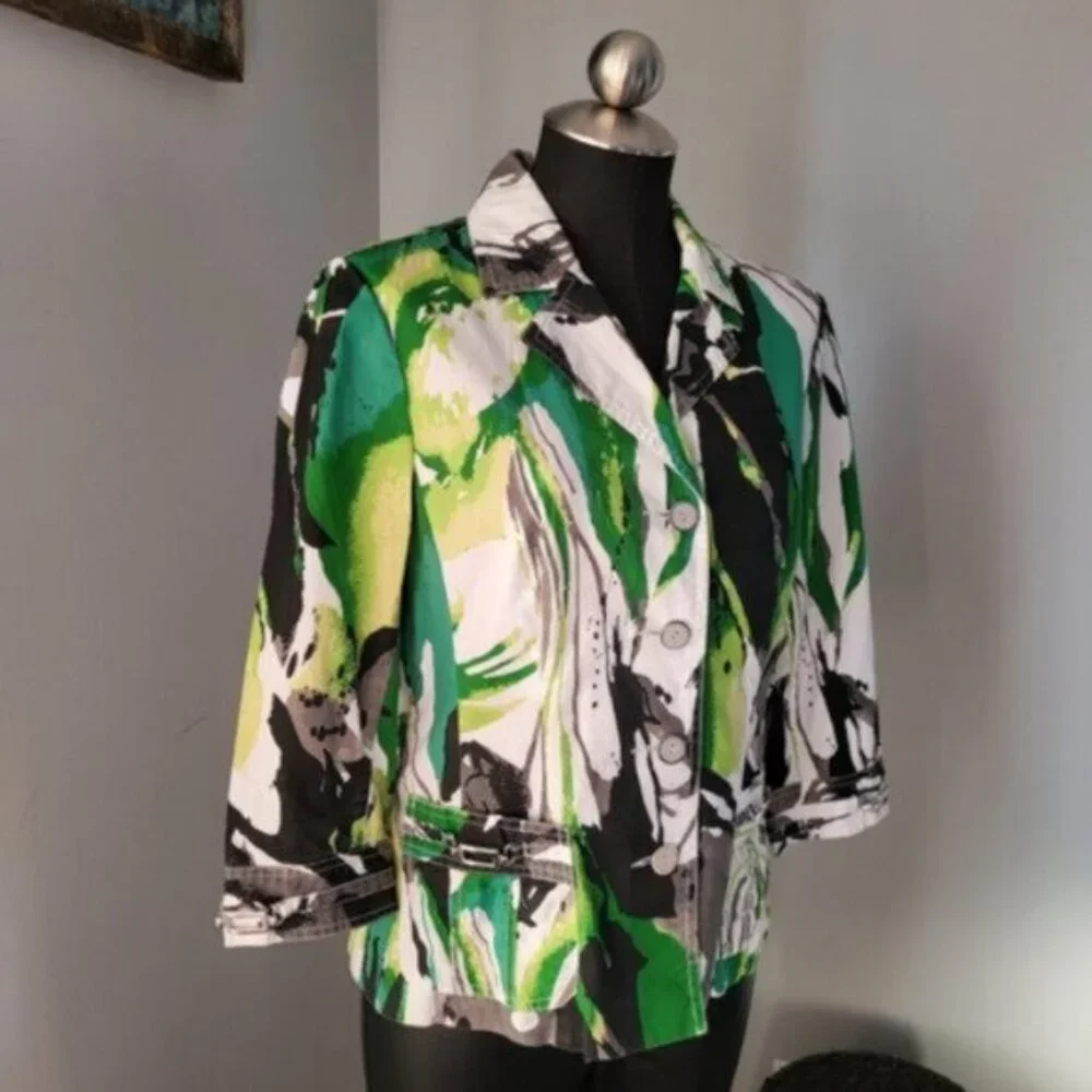 Spanner Spring Blazer Jacket Sz 8 - Picture 10 of 13